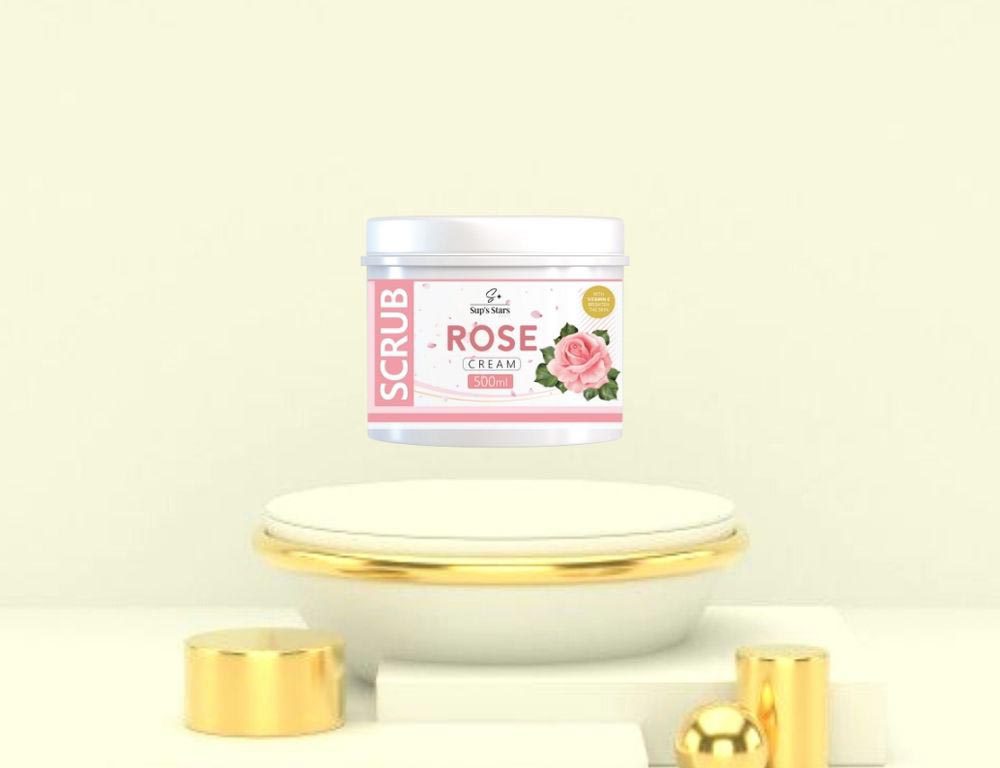 Body Cream Scrub – Rose