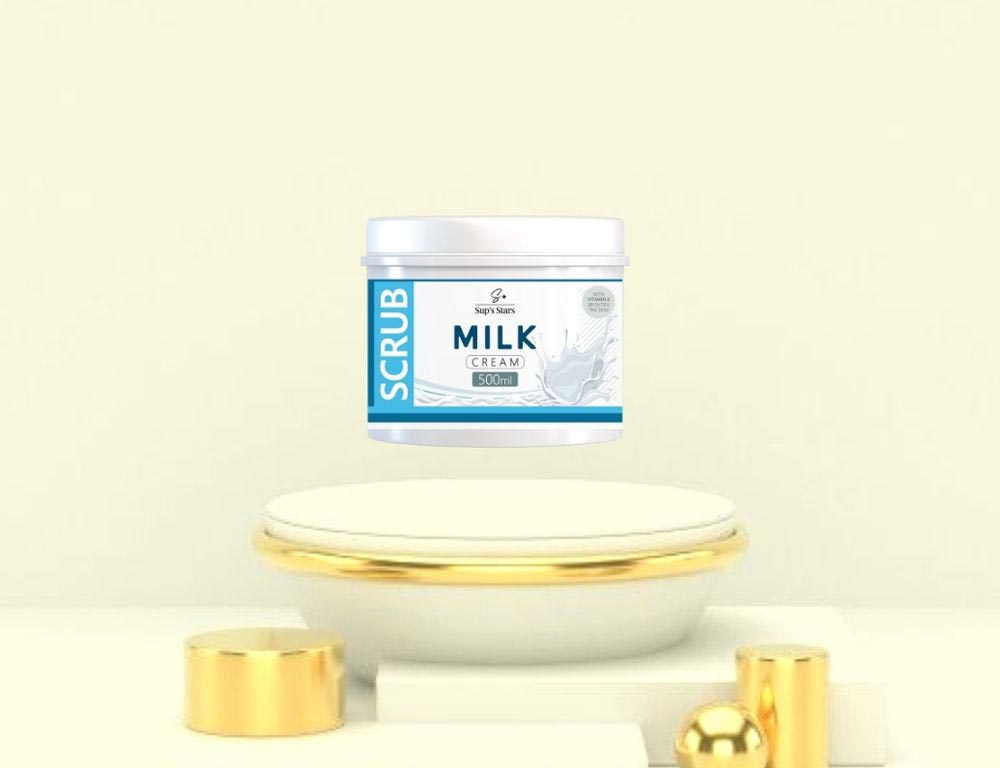 Body Cream Scrub – Milk