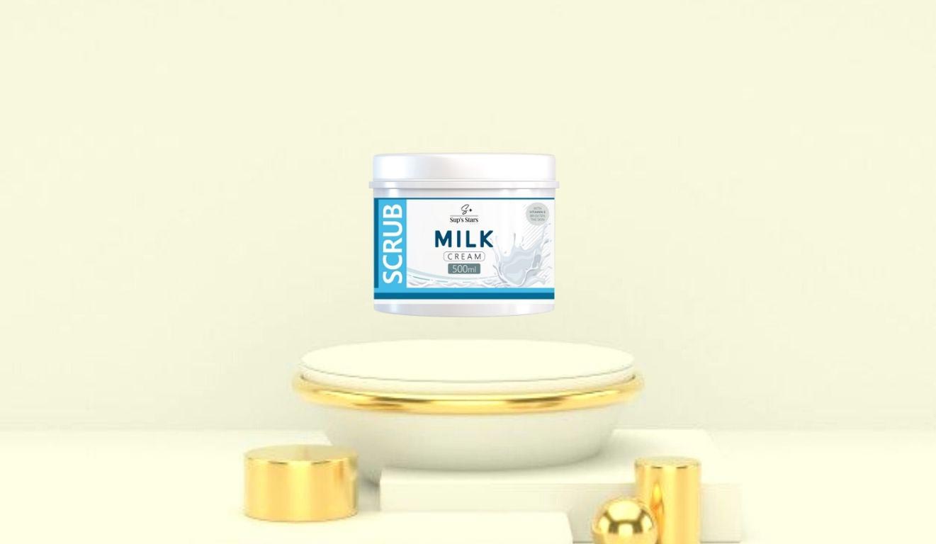 Body Cream Scrub Milk